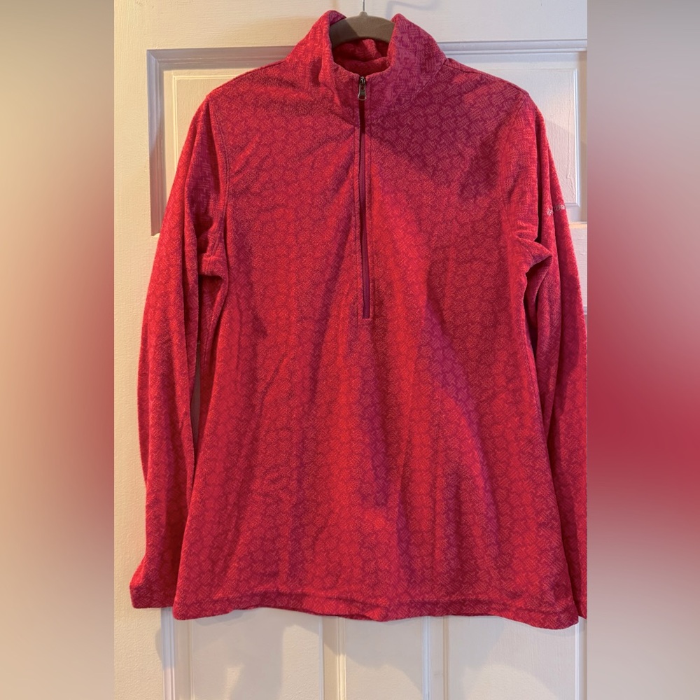 Columbia 1/4 Zip Ladies’ Fleece Top M